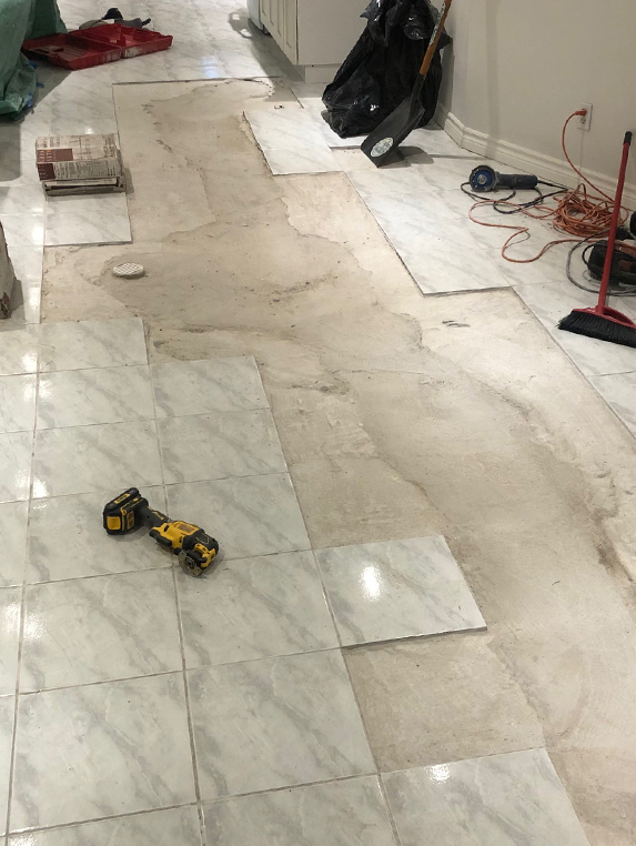 Porcelain Tile Repair